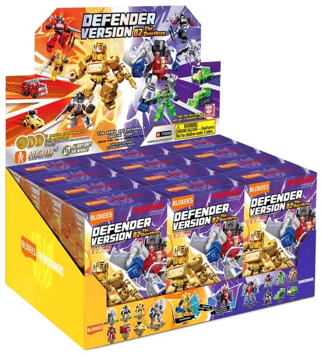 Transformers - Defender Version 02 - The Overthrow [Counter Display Box][CN]